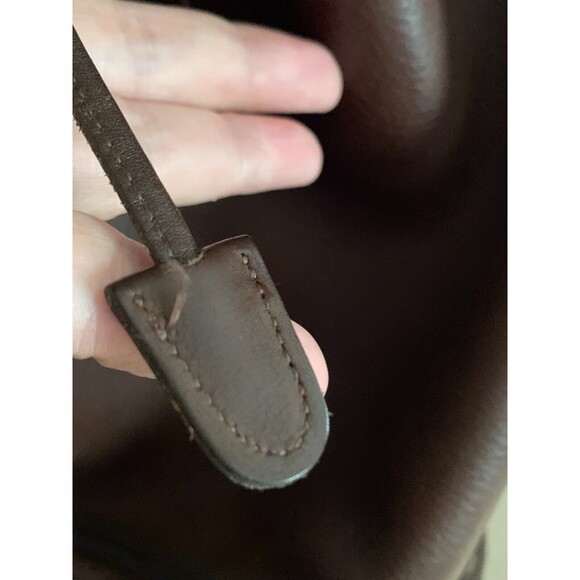 VTG COACH Bucket Bag 9952 Lula's Legacy Brown Leather Drawstring Shoulder Bag - Picture 5 of 9